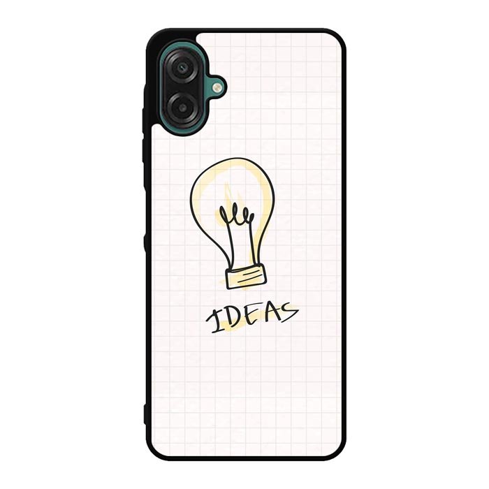 light bulb doodle X00625 Samsung Galaxy A07 Case
