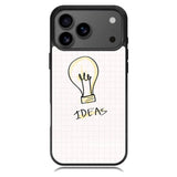 light bulb doodle X00625 iPhone 17 Pro Case