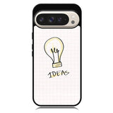 light bulb doodle X00625 Google Pixel 9 Pro XL Case
