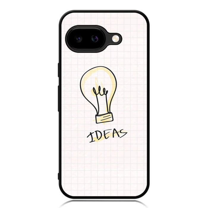 light bulb doodle X00625 Google Pixel 9A Case
