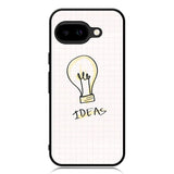 light bulb doodle X00625 Google Pixel 9A Case