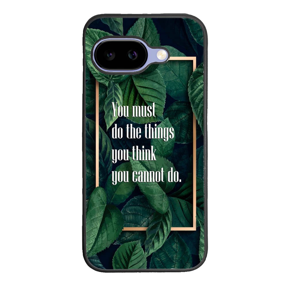 Gold rectangle frame X00628 Google Pixel 10A Case