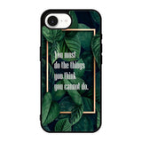 Gold rectangle frame X00628 iPhone 17e Case