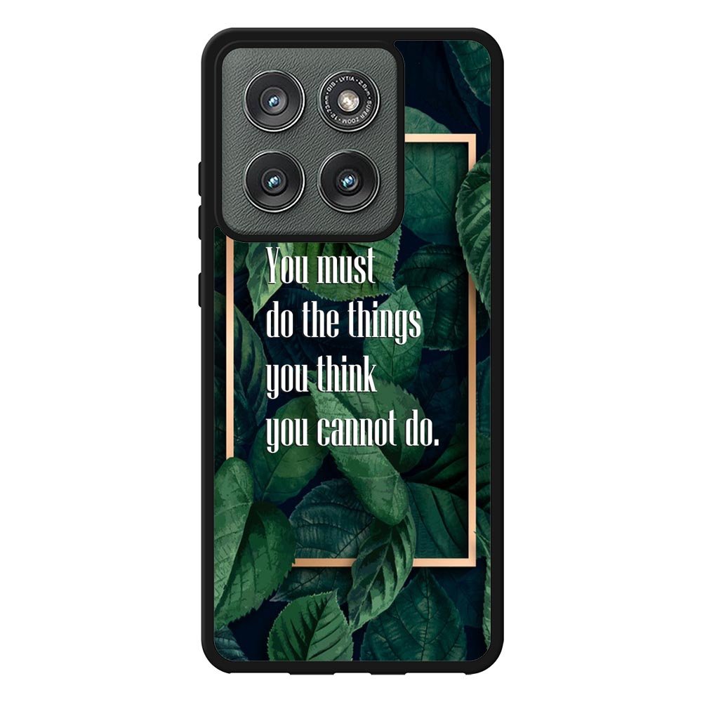 Gold rectangle frame X00628 Motorola Moto Edge 2025 Case