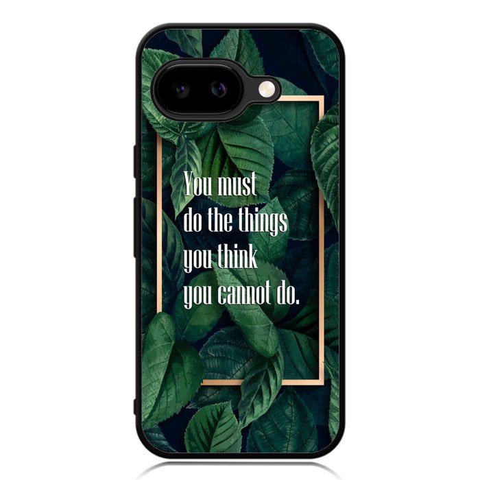 Gold rectangle frame X00628 Google Pixel 9A Case