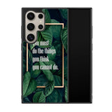Gold rectangle frame X00628 Samsung Galaxy S24 Ultra 5G Case