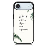 Frame with palm X00629 iPhone 17 Air Case