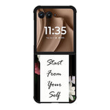 Beautiful hand drawn X00630 Motorola Moto RAZR Plus 2025 Case