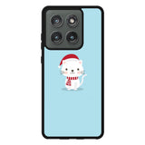 Cat with Santa X00631 Motorola Moto Edge 2025 Case