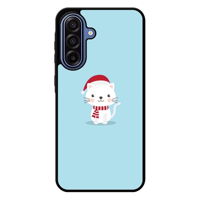 Cat with Santa X00631 Samsung Galaxy A17 5G Case