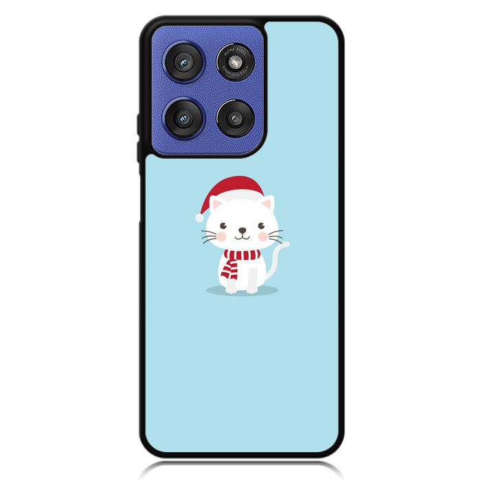 Cat with Santa X00631 Motorola Moto G Stylus 5G 2025 Case