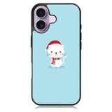 Cat with Santa X00631 iPhone 17 Case