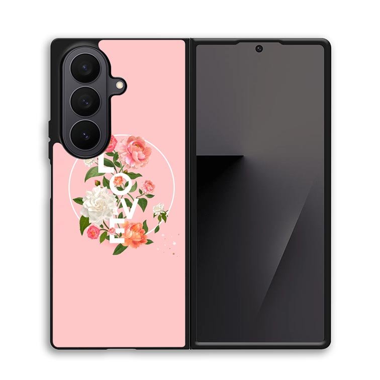 The word love X00632 Samsung Galaxy Z Fold 7 Case