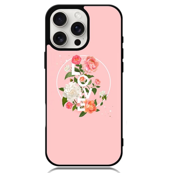 The word love X00632 iPhone 16 Pro Max Case