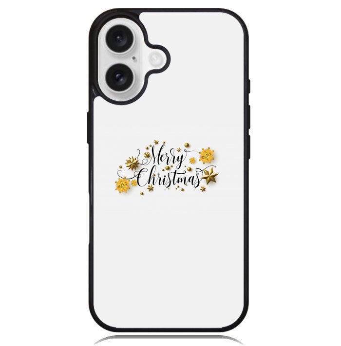 Christmas golden X00633 iPhone 16 Plus Case