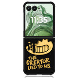 Bendy and the Ink Machine X00711 Motorola Moto Razr+ Plus 2024/2025 Case, Motorola Razr 50 Ultra/50s Ultra Case