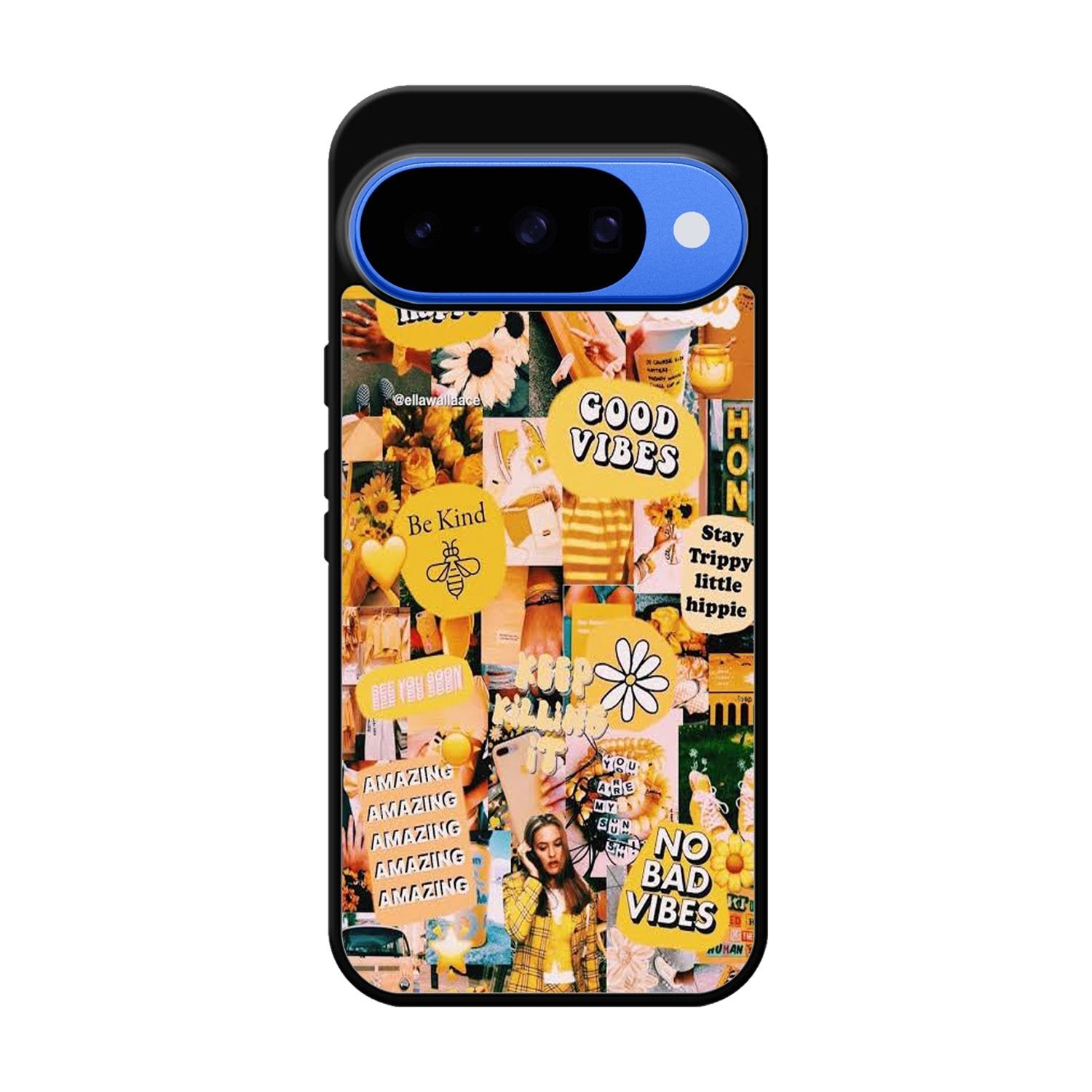No Bad Vibes Collage X00704 Google Pixel 10 Case