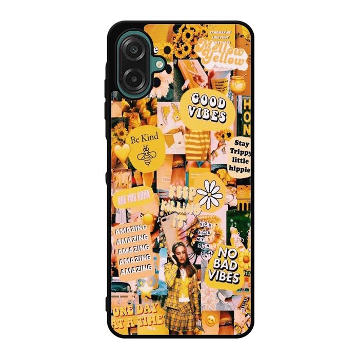 No Bad Vibes Collage X00704 Samsung Galaxy A07 Case