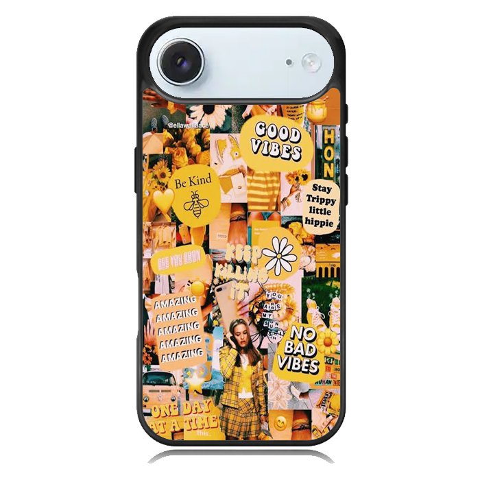 No Bad Vibes Collage X00704 iPhone 17 Air Case