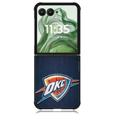 Oklahoma City Thunder X00703 Motorola Moto Razr+ Plus 2024/2025 Case, Motorola Razr 50 Ultra/50s Ultra Case