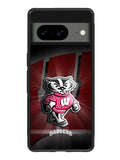 wisconsin badger logo Google Pixel 8a Case