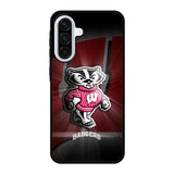 wisconsin badger logo Samsung Galaxy A56 Case FE3488