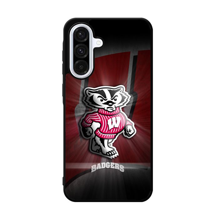 wisconsin badger logo Samsung Galaxy A36 Case FE0062