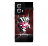 wisconsin badger logo Motorola Moto Edge 2024 Case FE0062