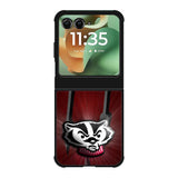 wisconsin badger X00765 Motorola Moto RAZR 2025 Case