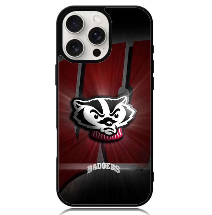 wisconsin badger X00765 iPhone 16 Pro Case