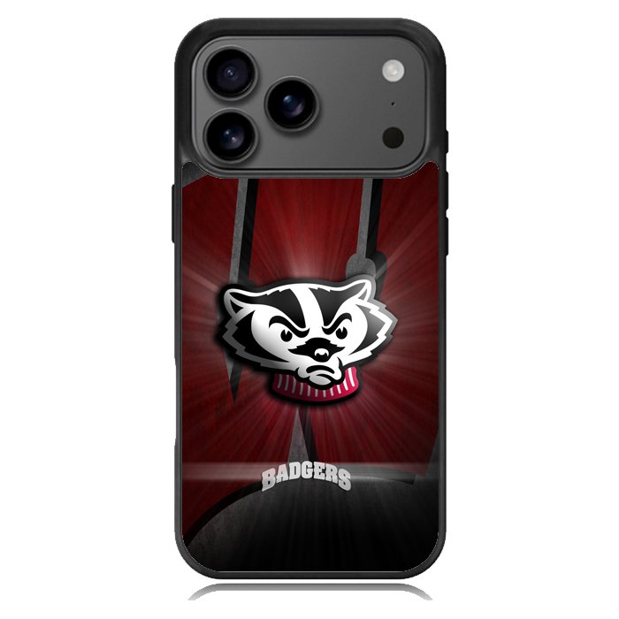 wisconsin badger X00765 iPhone 17 Pro Case