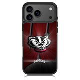wisconsin badger X00765 iPhone 17 Pro Case