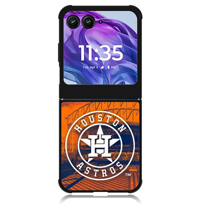 Houston Astros 2nd Motorola Moto Razr 2024 , Moto Razr 50 Case