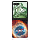 nasa Logo X00759 Motorola Moto Razr+ Plus 2024/2025 Case, Motorola Razr 50 Ultra/50s Ultra Case
