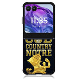 notre dame fighting irish 4th Motorola Moto Razr 2024 , Moto Razr 50 Case