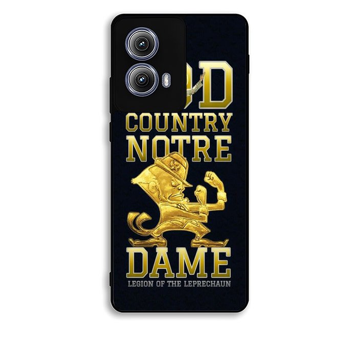 notre dame fighting irish 4th Motorola Moto Edge 2024 Case FE0274