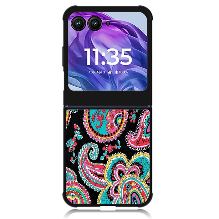 Parisian Paisley Vera Bradley Motorola Moto Razr 2024 , Moto Razr 50 Case