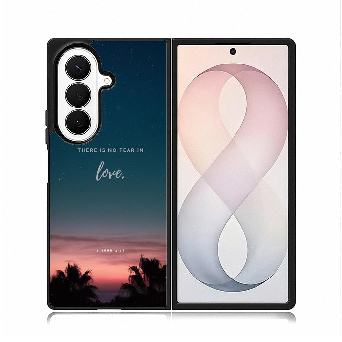 There is no fear in love X00830 Samsung Galaxy Z Fold 8 Ultra Case