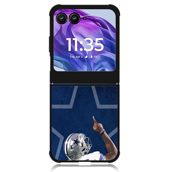 Dak Prescott Cowboys 1st Motorola Moto Razr 2024 , Moto Razr 50 Case