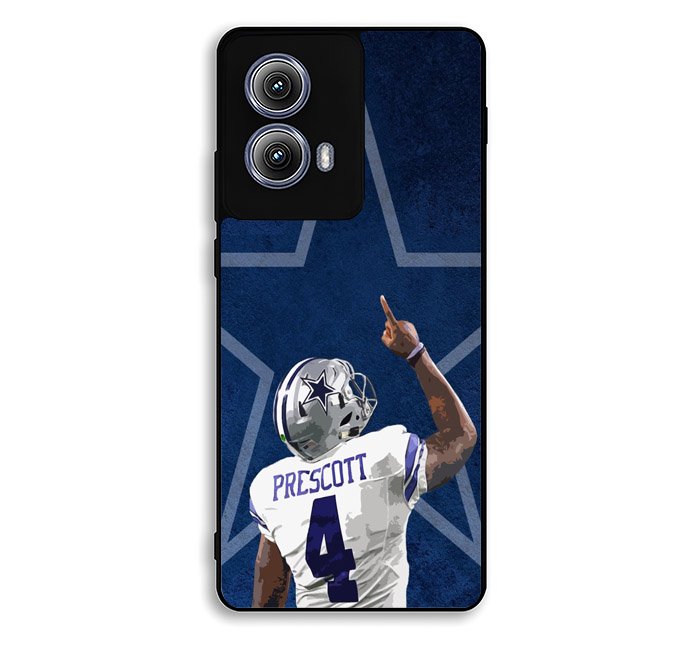 Dak Prescott Cowboys 1st Motorola Moto Edge 2024 Case FE0433
