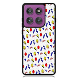 emma chamberlain pattern X00957 Motorola Moto Edge 2025 | Moto Edge 60 Fusion | Moto Edge 60 Pro Case