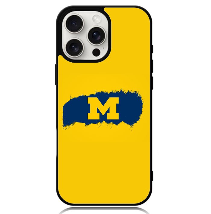michigan wolverines Logo X00952 iPhone 16 Pro Max Case