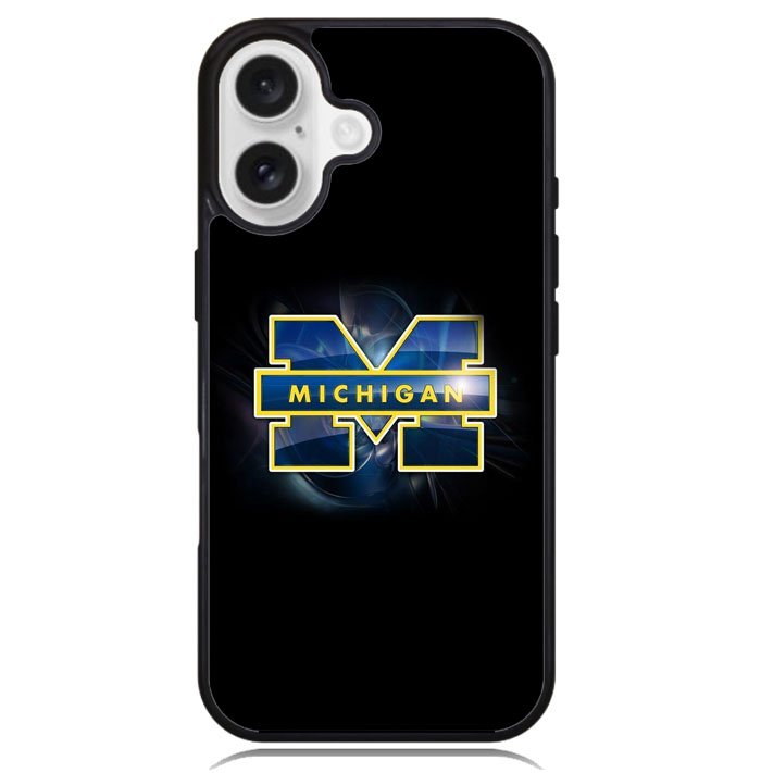 michigan wolverines X00951 iPhone 16 Plus Case