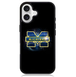 michigan wolverines X00951 iPhone 16 Plus Case