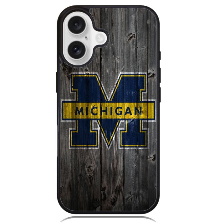 michigan wolverines X00950 iPhone 16 Plus Case