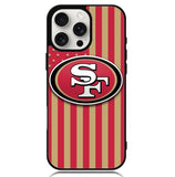 san francisco 49ers Logo X00935 iPhone 16 Pro Max Case