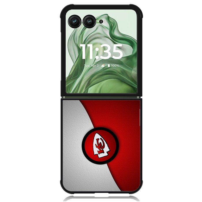kansas city chiefs X01020 Motorola Moto Razr+ Plus 2024/2025 Case, Motorola Razr 50 Ultra/50s Ultra Case