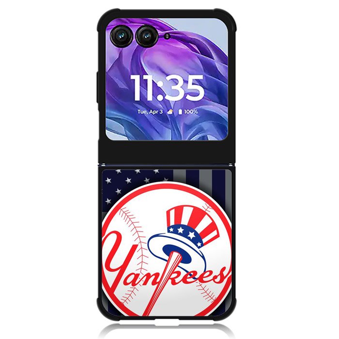 New York Yankees 7th Motorola Moto Razr 2024 , Moto Razr 50 Case