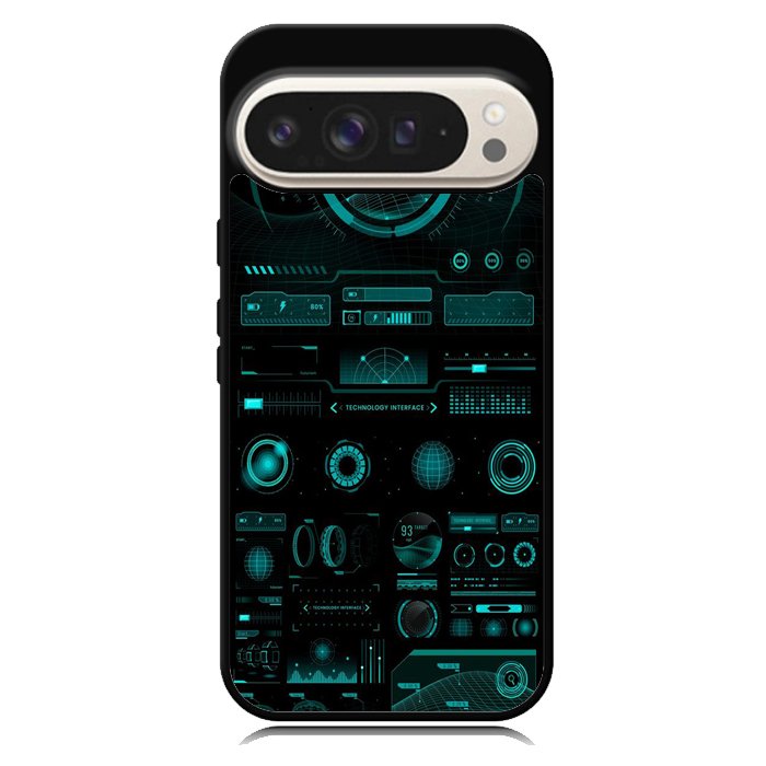 premium vector of Technology X01022 Google Pixel 9 Pro XL Case