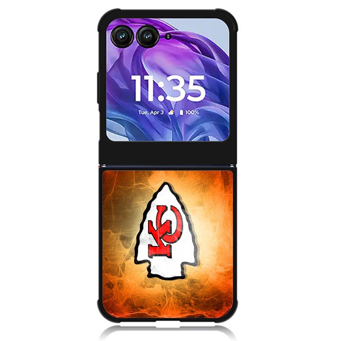 Kansas City Chiefs 12th Motorola Moto Razr 2024 , Moto Razr 50 Case